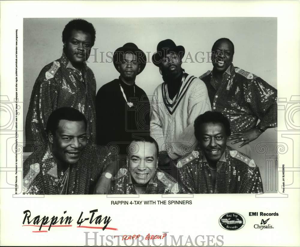1995 Press Photo Members of the music group Rappin 4-Tay - hcp10726- Historic Images