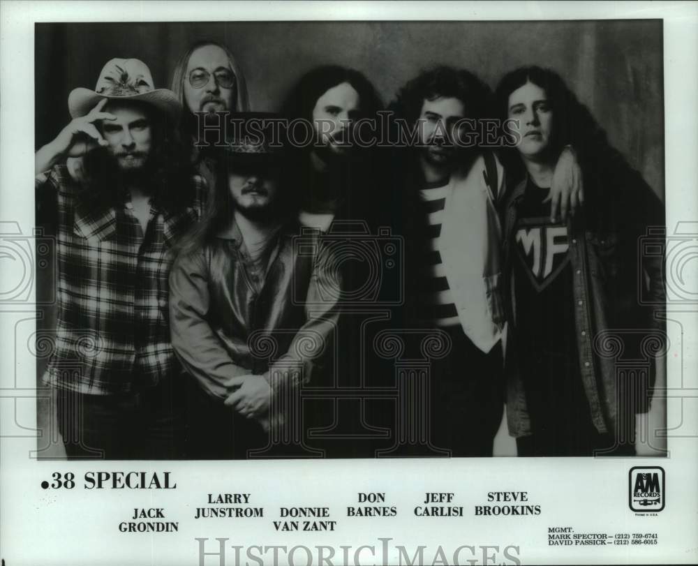 1981 Press Photo Members of the pop music group .38 Special - hcp10728- Historic Images