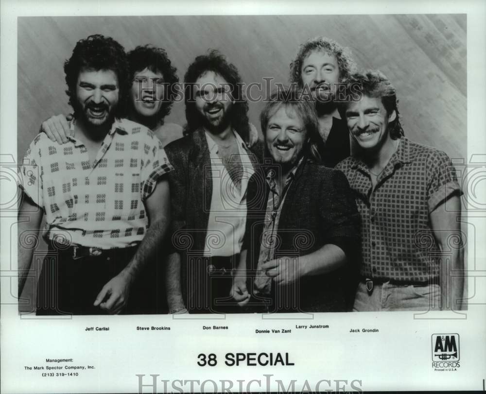 1986 Press Photo Members of the music group 38 Special - hcp10729- Historic Images