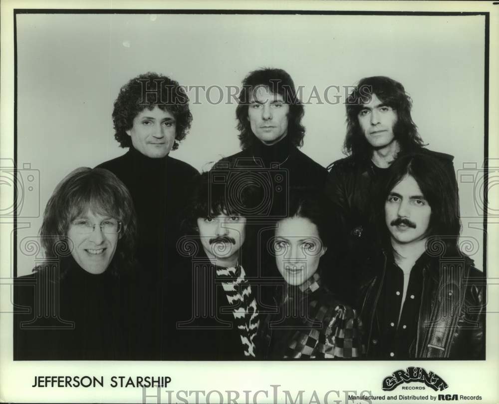 1981 Press Photo Pop music group &quot;Jefferson Starship&quot;. - hcp10751- Historic Images