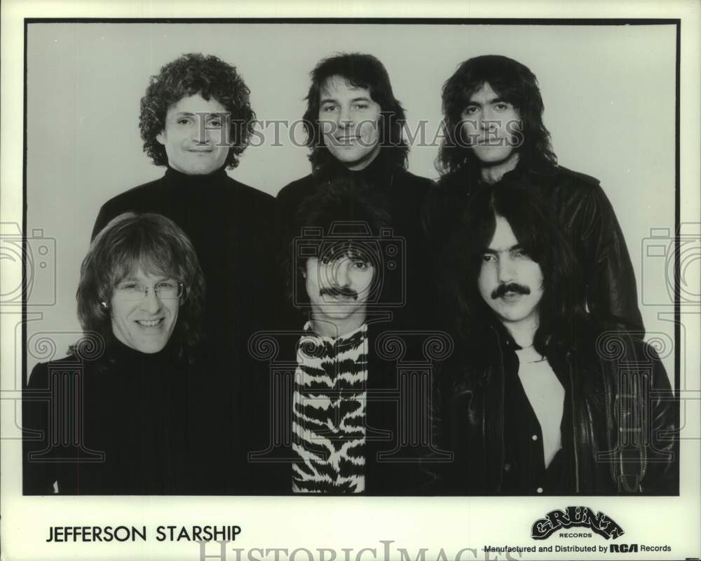 1981 Press Photo Pop music group &quot;Jefferson Starship&quot;. - hcp10752- Historic Images