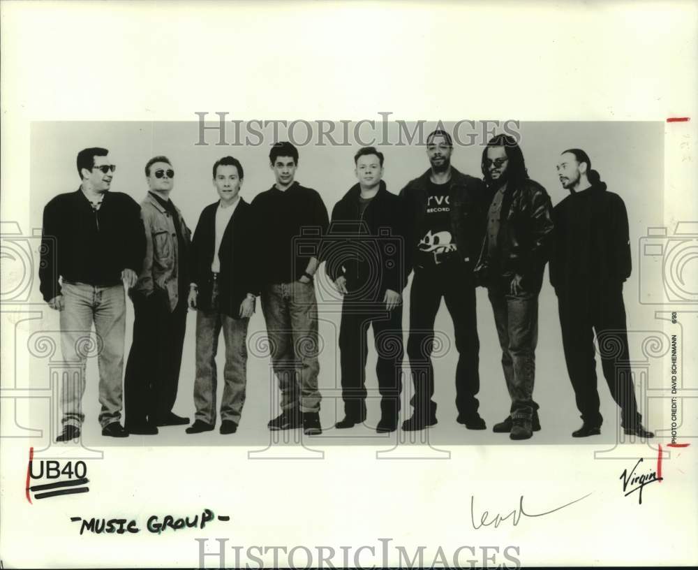 1993 Press Photo Music Group UB40 Puts Out New Album, &quot;Promises and Lies&quot;- Historic Images