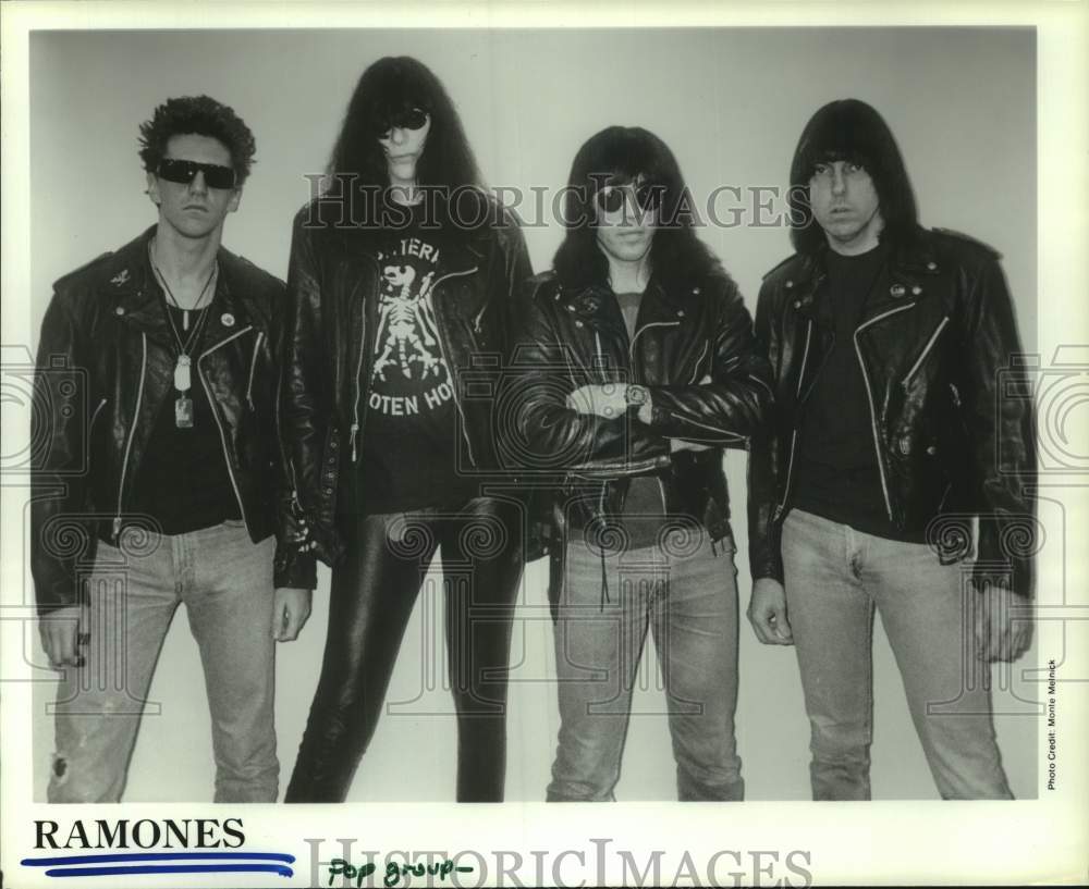 1990 Press Photo Pop group The Ramones - hcp10837- Historic Images