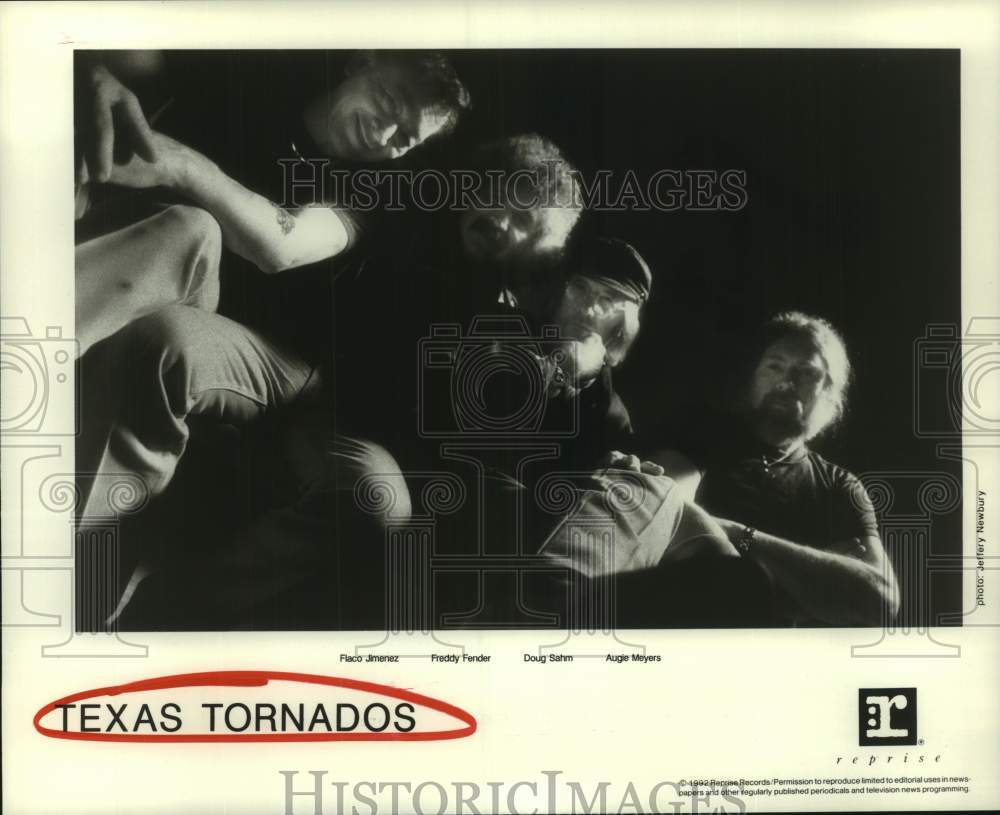 1992 Press Photo Music group Texas Tornados. - hcp10858- Historic Images