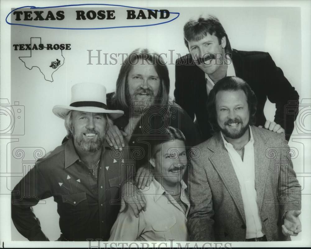 1986 Press Photo Texas Rose Band - hcp10863- Historic Images