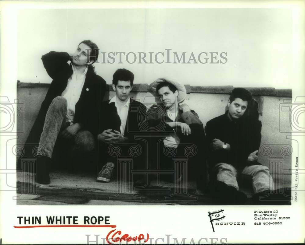 1991 Press Photo Music Group &quot;Thin White Rope&quot; - hcp10867- Historic Images