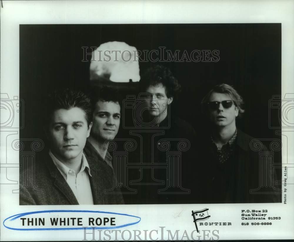 1988 Press Photo Rock Group &quot;Thin White Rope&quot; - hcp10869- Historic Images