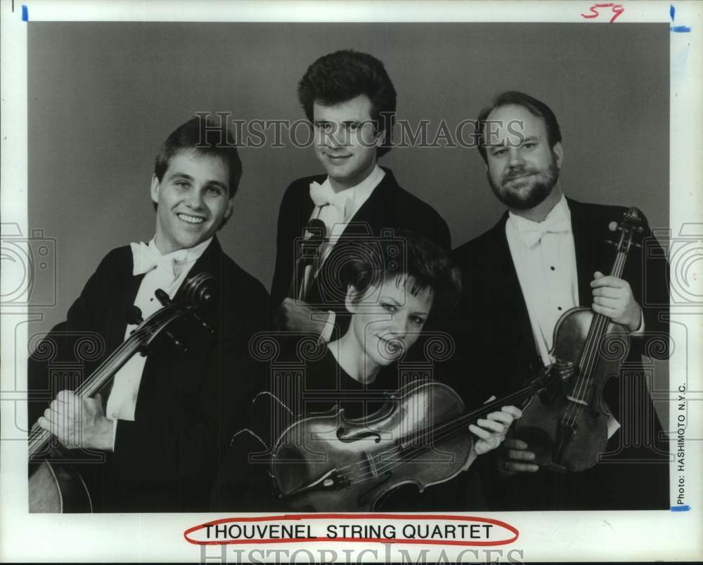 1987 Press Photo The Thouvenel String Quartet - hcp10884- Historic Images