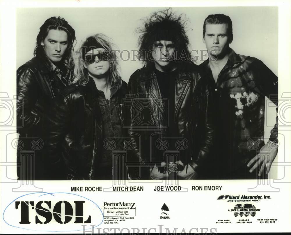 1987 Press Photo Music group TSOL - hcp10887- Historic Images