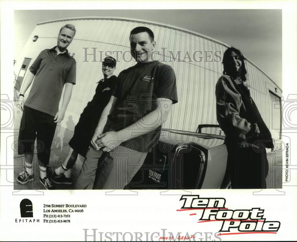 1997 Press Photo Music group Ten Foot Pole - hcp10890- Historic Images