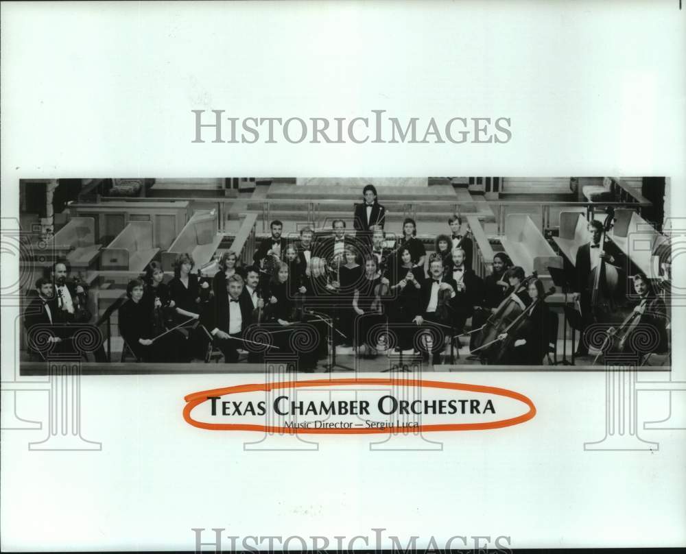 1986 Press Photo Texas Chamber Orchestra - hcp10893- Historic Images