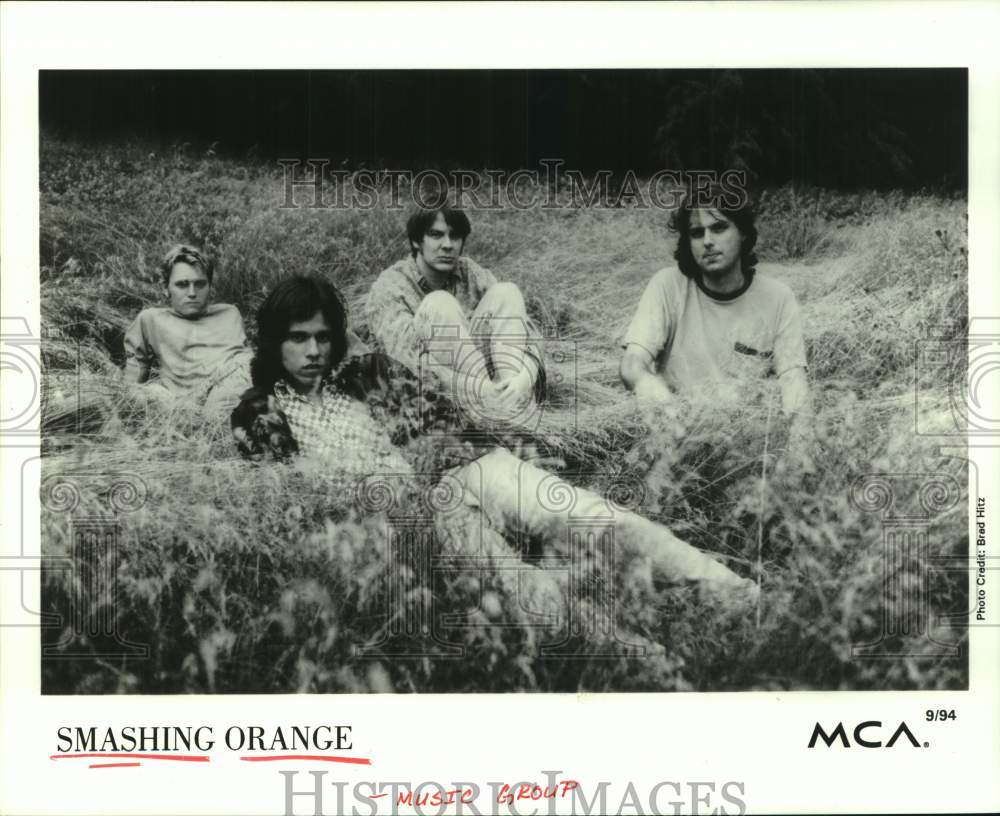 1994 Press Photo Music Group &quot;Smashing Orange&quot; - hcp10898- Historic Images