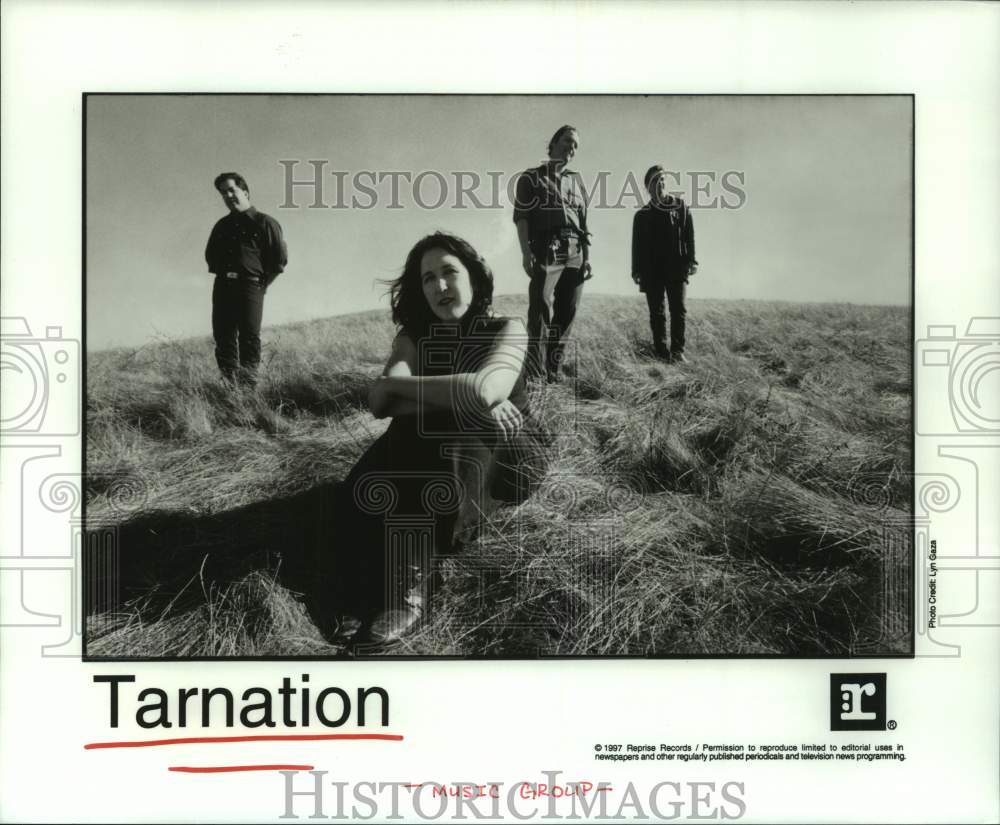 1997 Press Photo Music Group &quot;Tarnation&quot; - hcp10918- Historic Images