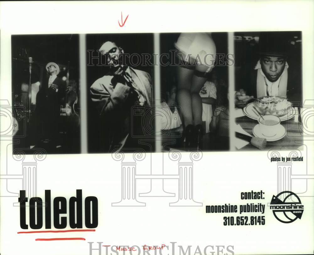 1996 Press Photo Music Group &quot;Toledo&quot; - hcp10961- Historic Images