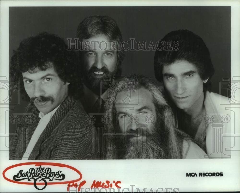 1984 Press Photo The Oak Ridge Boys - American country music quartet - hcp11018- Historic Images