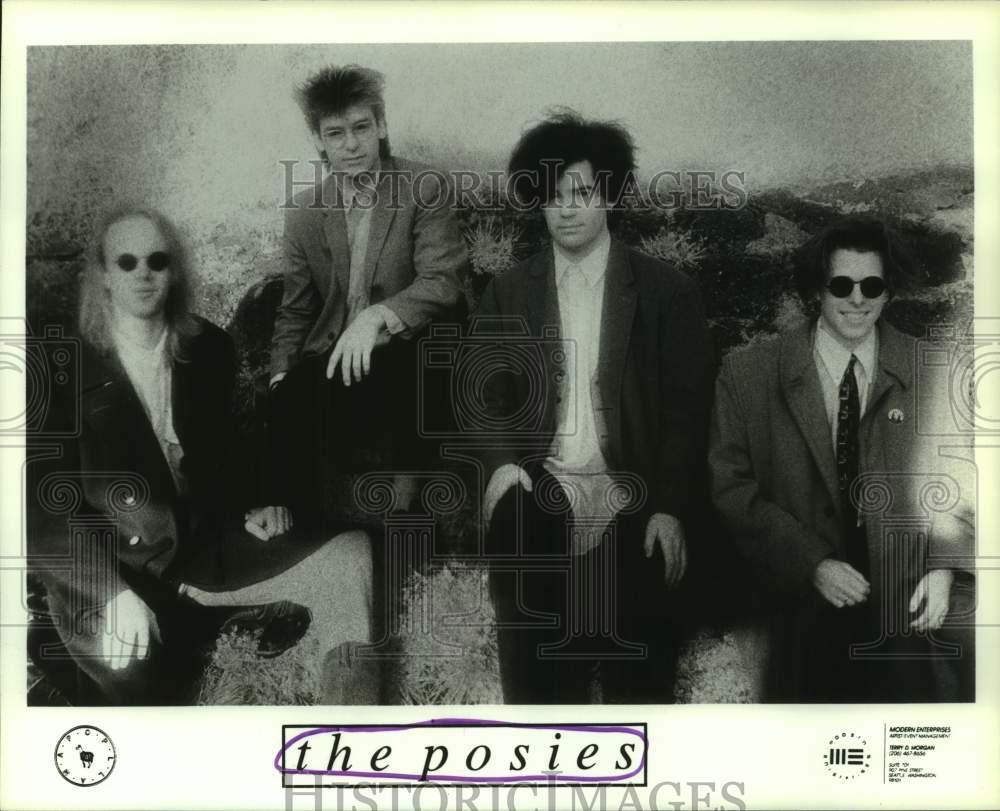 1989 Press Photo Members of the rock music group The Posies - hcp11025- Historic Images