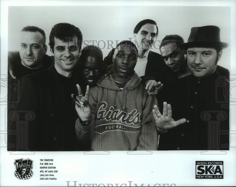 1995 Press Photo Members of the music group The Toasters - hcp11034- Historic Images