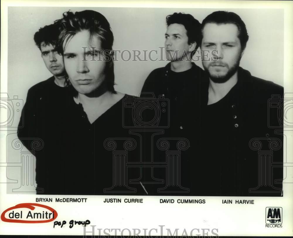 1990 Press Photo Members of the pop music group del Amitri - hcp11068- Historic Images