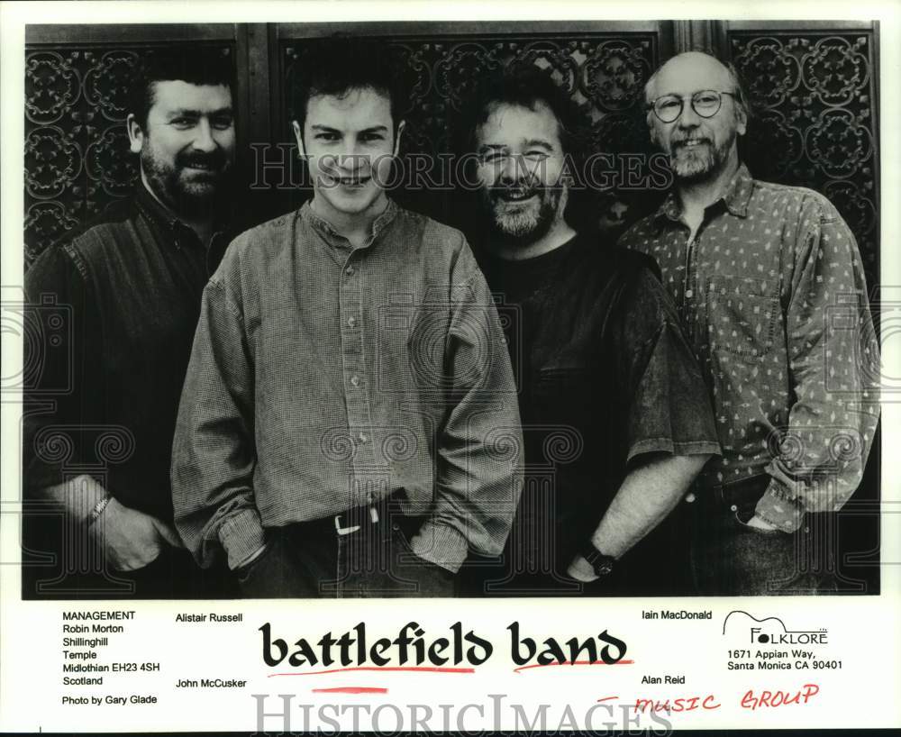 1995 Press Photo Members of the music group Battlefield Band - hcp11111- Historic Images