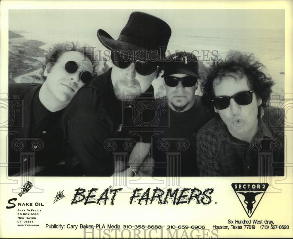 1994 Press Photo Members of the music group Beat Farmers - hcp11129- Historic Images