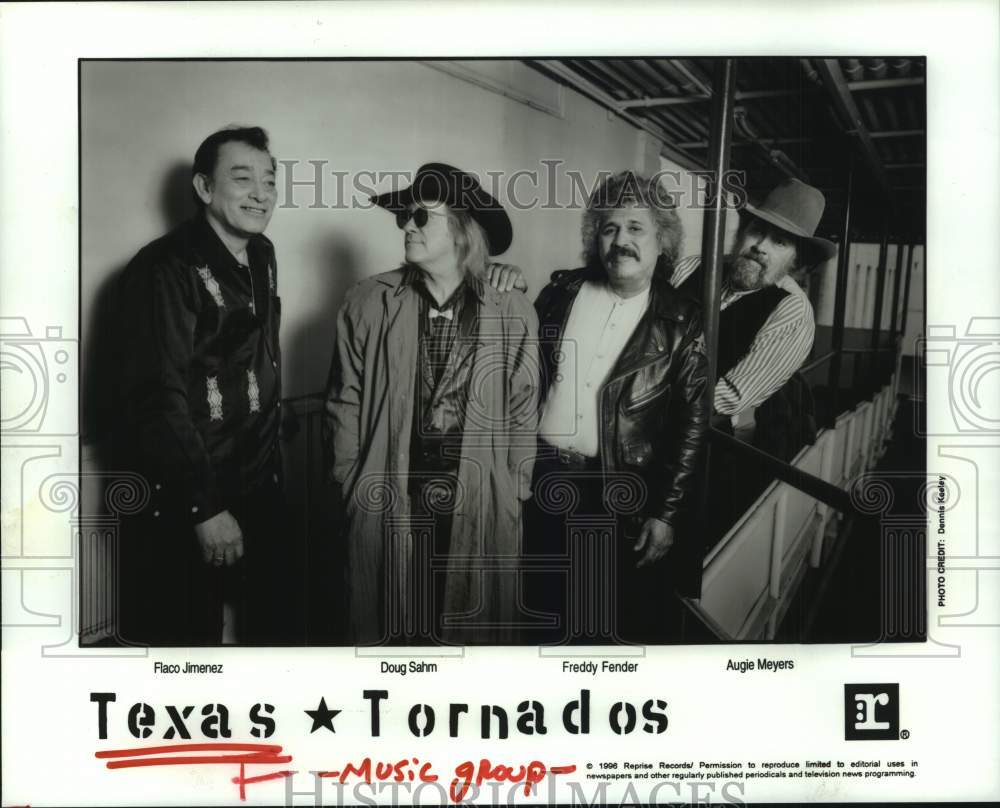 1996 Press Photo Members of the music group Texas Tornados - hcp11171- Historic Images