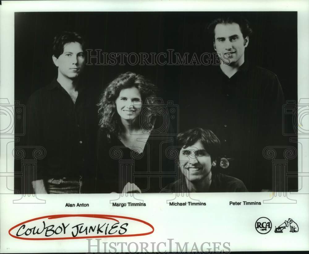 1992 Press Photo Members of the music group Cowboy Junkies - hcp11208- Historic Images