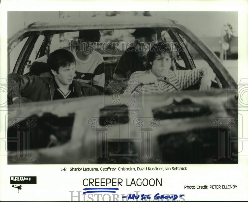 1998 Press Photo Members of the music group Creeper Lagoon - hcp11234- Historic Images