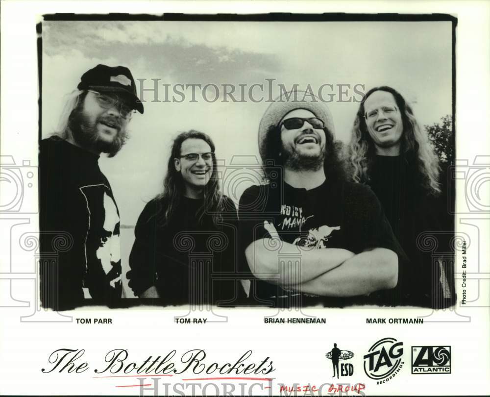 1995 Press Photo Members of the music group The Bottle Rockets - hcp11240- Historic Images