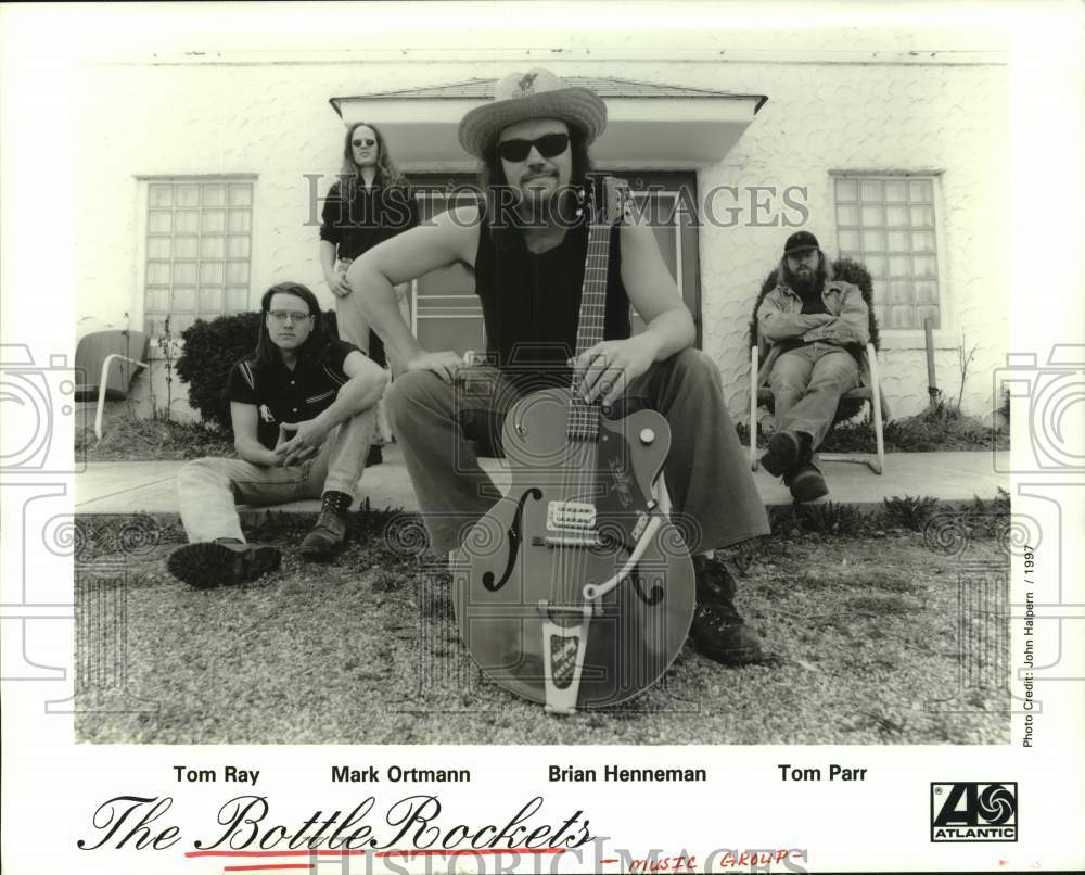 1997 Press Photo Members of the music group The Bottle Rockets - hcp11241- Historic Images