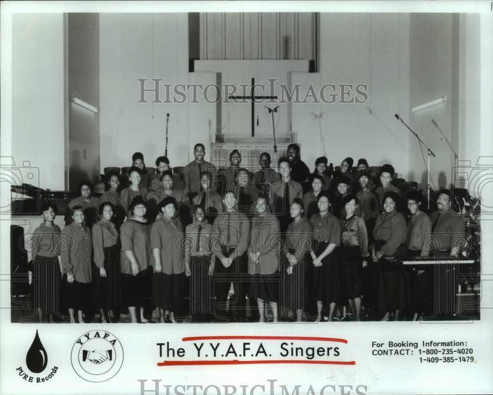 1994 Press Photo Members of the music group The Y.Y.A.F.A. Singers - hcp11292- Historic Images