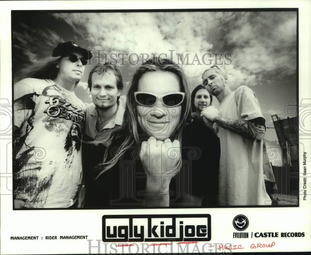 1996 Press Photo Members of the Music Group &quot;Ugly Kid Joe&quot; - hcp11309- Historic Images