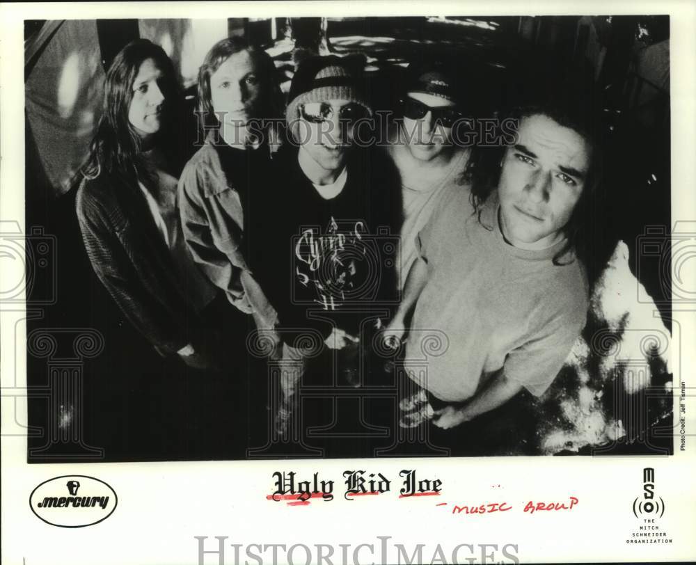 1995 Press Photo Members of the Music Group &quot;Ugly Kid Joe&quot; - hcp11311- Historic Images