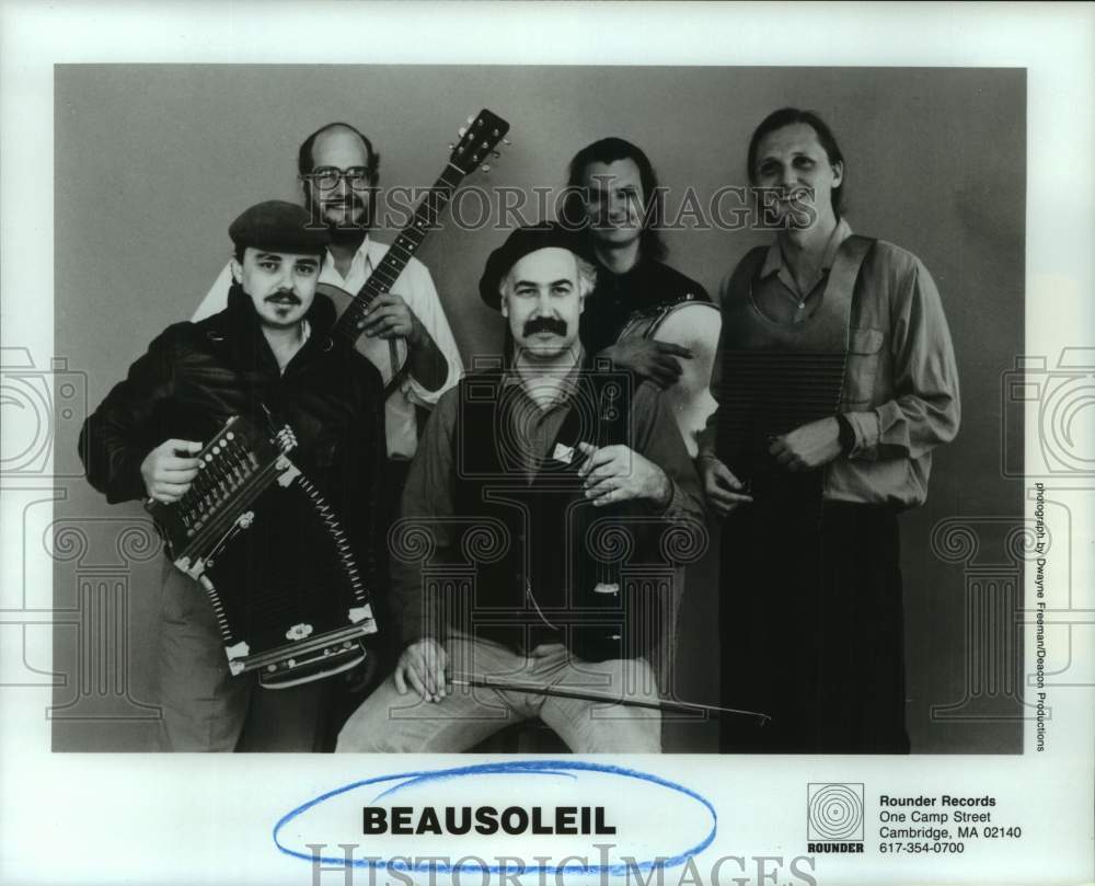 1987 Press Photo Members of Music Group Beausoleil - hcp11382- Historic Images