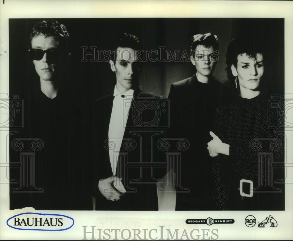 1989 Press Photo Rock Group Bauhaus - hcp11388- Historic Images