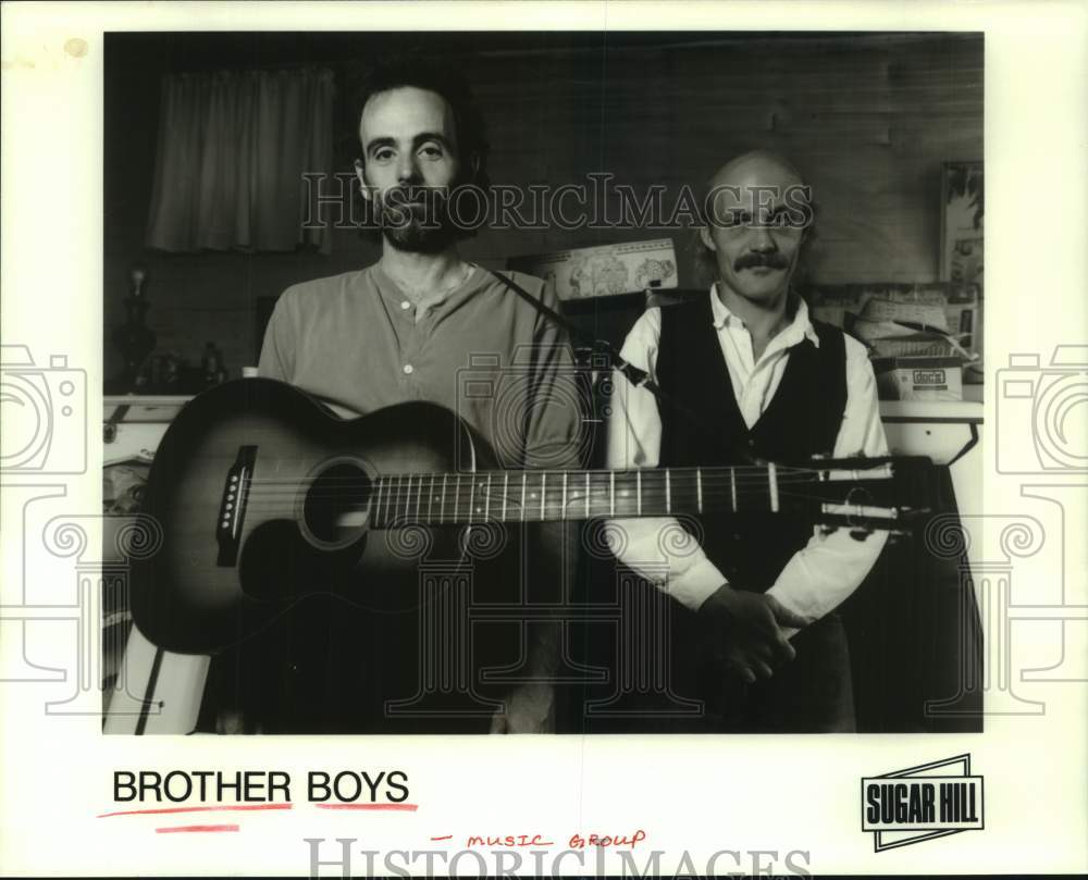 1996 Press Photo Members of Music Group Brother Boys - hcp11398- Historic Images