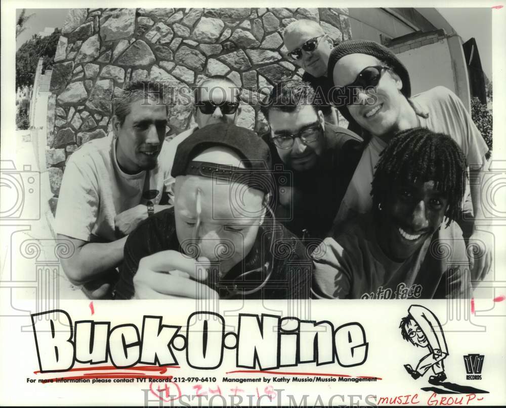 1997 Press Photo Members of the Music Group Buck-O-Nine - hcp11408- Historic Images