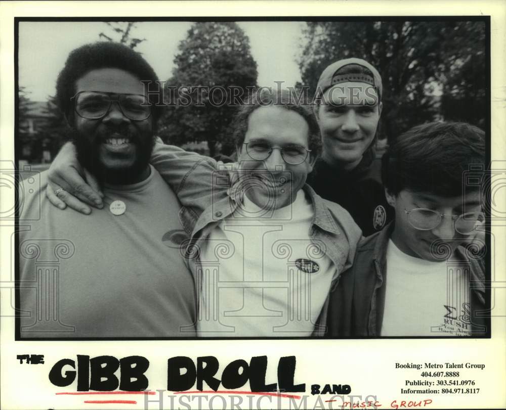 1996 Press Photo Members of The Gibb Droll Band - hcp11453- Historic Images