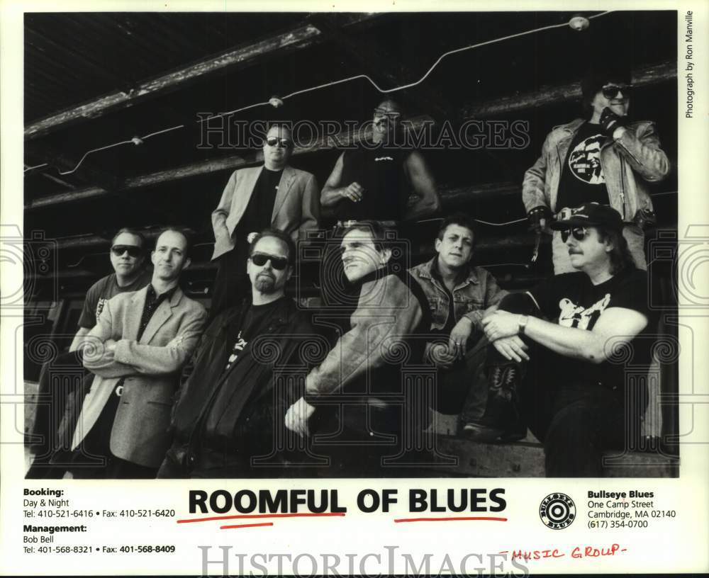 1997 Press Photo Members of Music Group Roomful of Blues - hcp11479- Historic Images