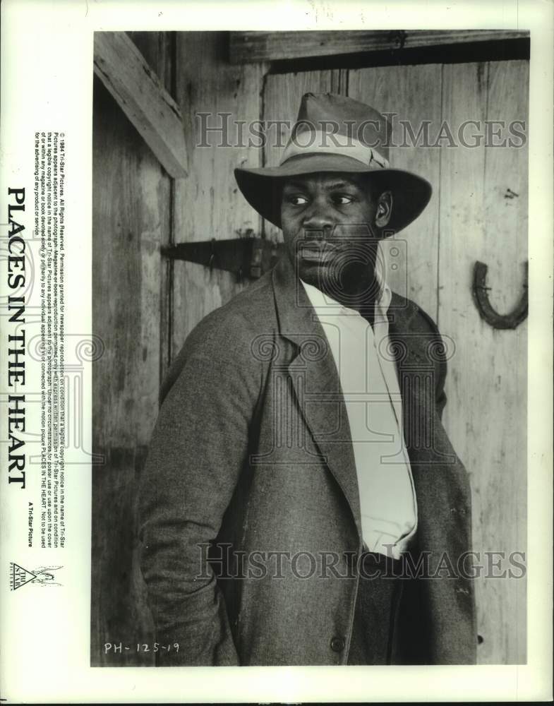 1984 Press Photo Actor Danny Glover in Places in the Heart - hcp11573- Historic Images