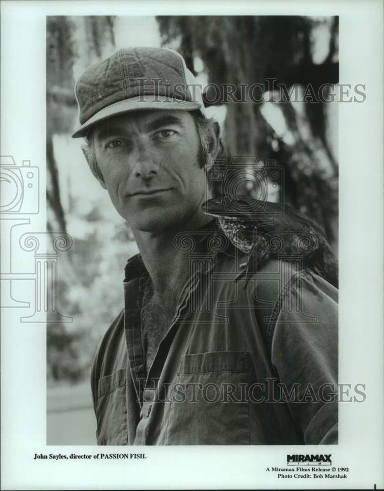 1992 Press Photo John Sayles, director of Passion Fish movie - hcp11792- Historic Images