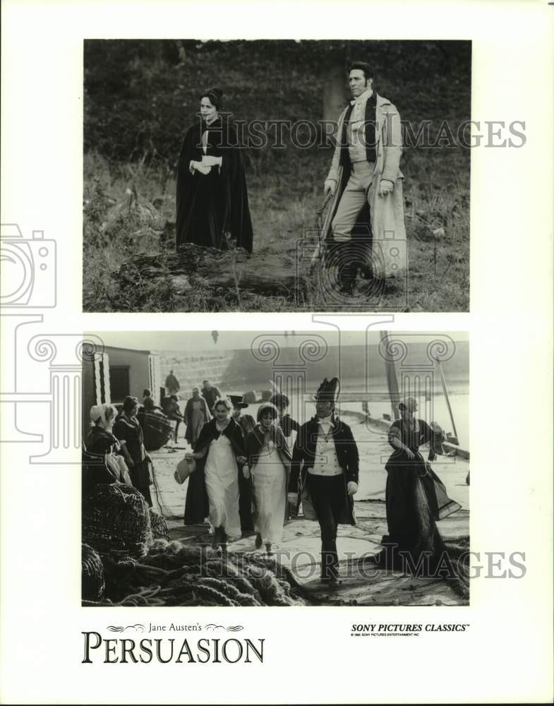 1995 Press Photo Scenes from Jane Austen&#39;s &quot;Persuasion&quot; Movie by Roger Michell- Historic Images