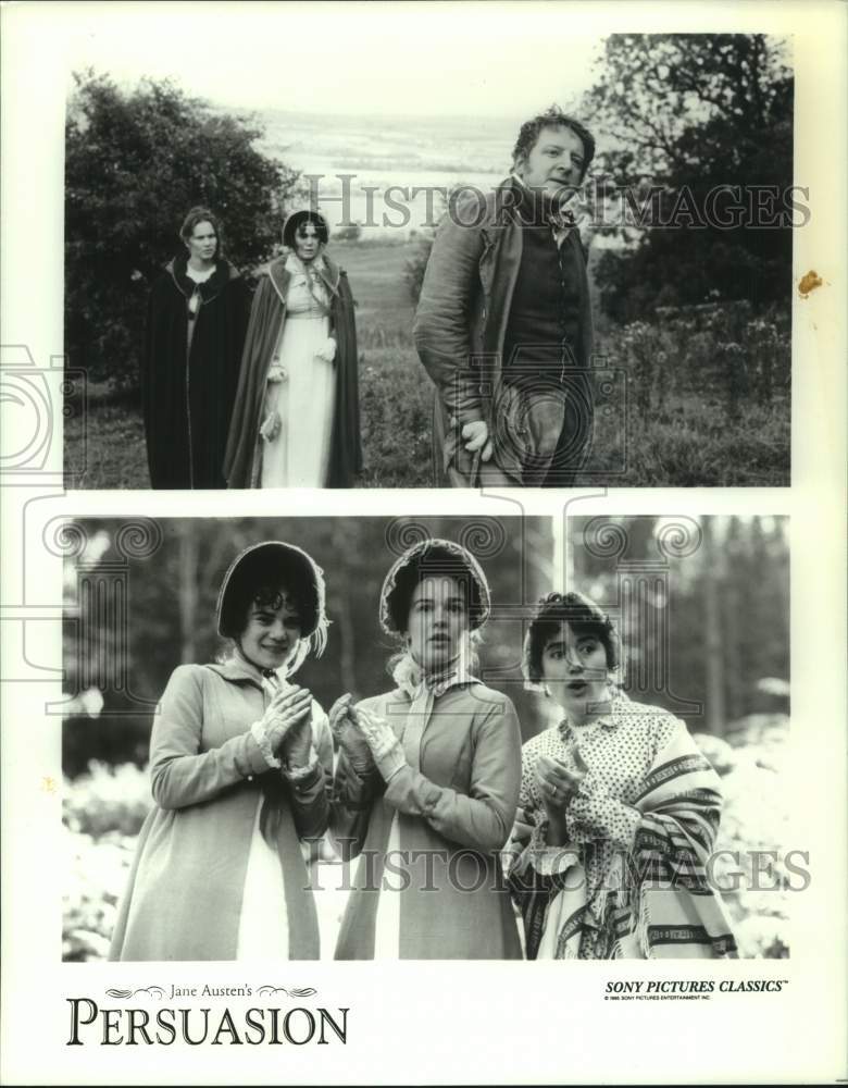 1995 Press Photo Scenes from Jane Austen&#39;s &quot;Persuasion&quot; Movie by Roger Michell- Historic Images