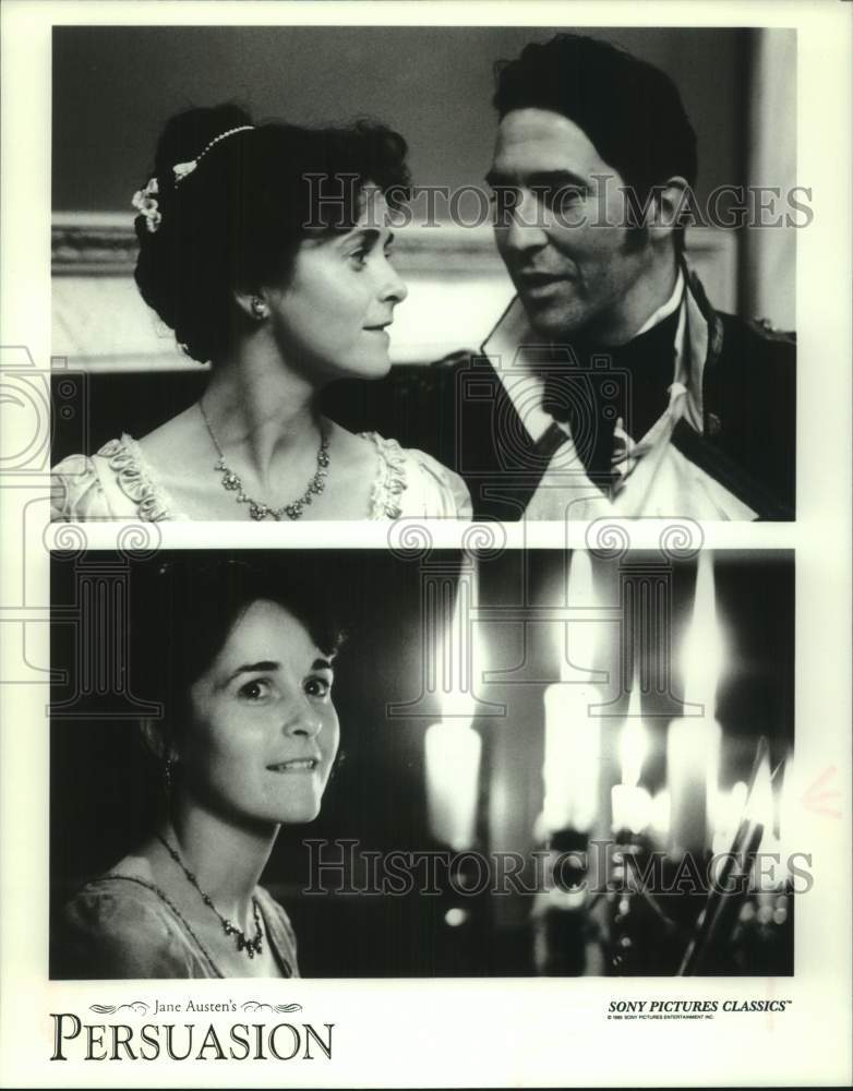 1995 Press Photo Scenes from Jane Austen&#39;s &quot;Persuasion&quot; Movie by Roger Michell- Historic Images