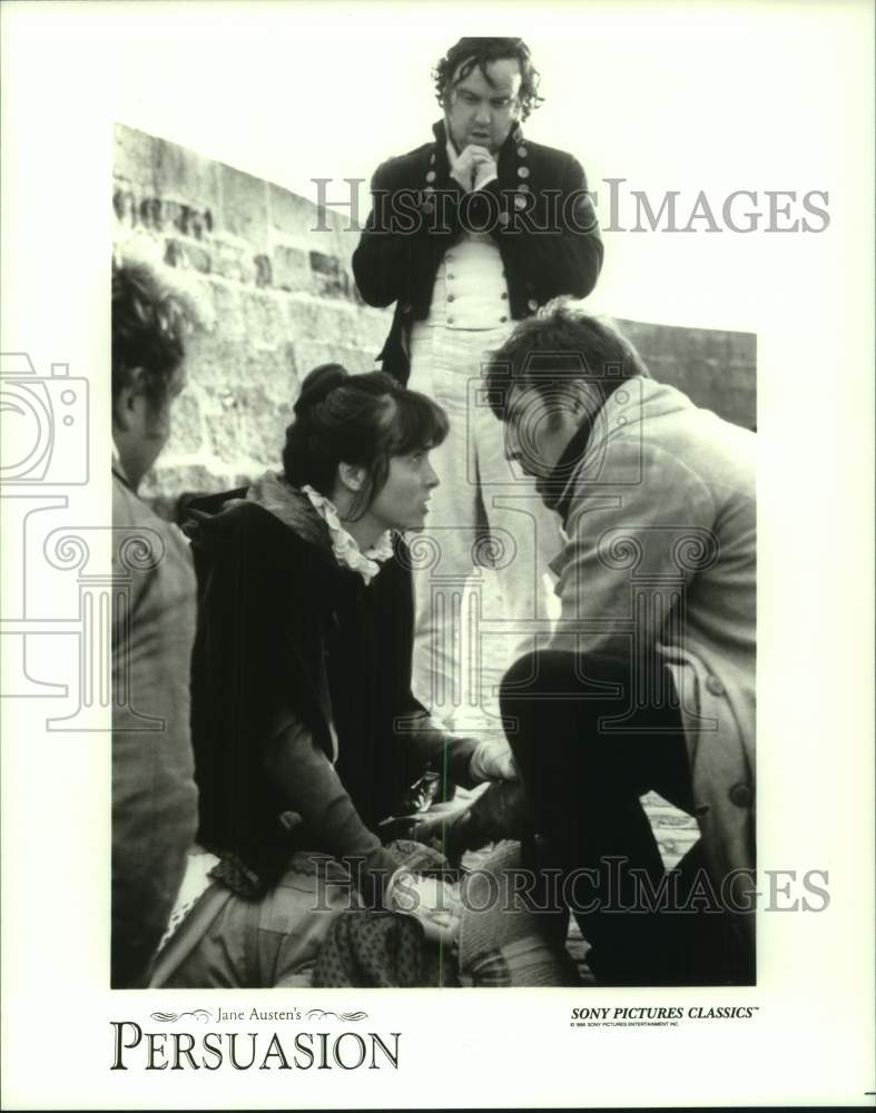 1995 Press Photo Scene from Jane Austen&#39;s &quot;Persuasion&quot; Movie by Roger Michell- Historic Images