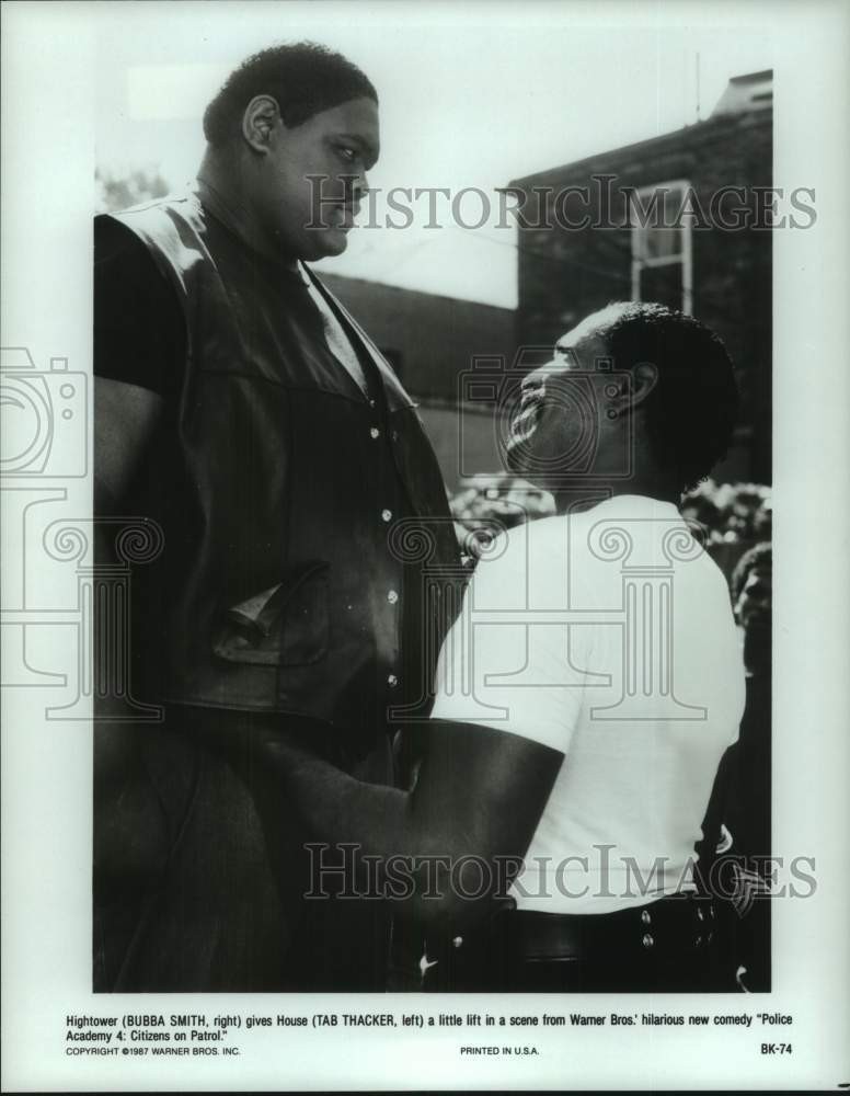 1987 Press Photo Scene from Ã¢â‚¬Å“Police Academy 4: Citizens on Patrol&quot; Movie- Historic Images