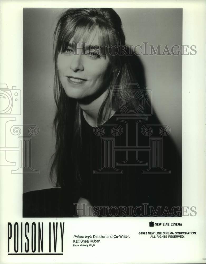 1992 Press Photo Poison Ivy&#39;s Director and Co-Writer, Katt Shea Ruben- Historic Images