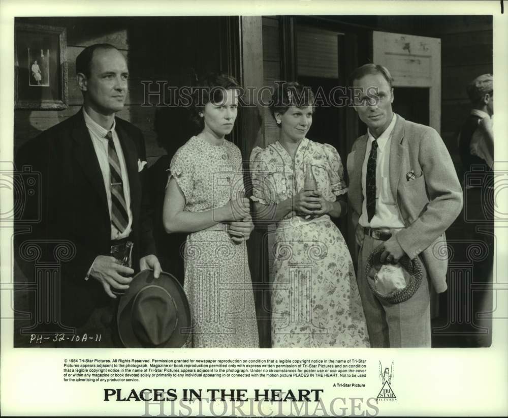 1984 Press Photo Actors and Actresses in Scene From Film Places in the Heart- Historic Images