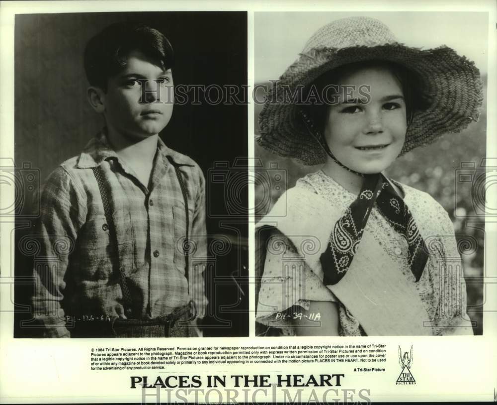 1984 Press Photo Actors Yankton Hatten and Gennie James in Places in the Heart- Historic Images