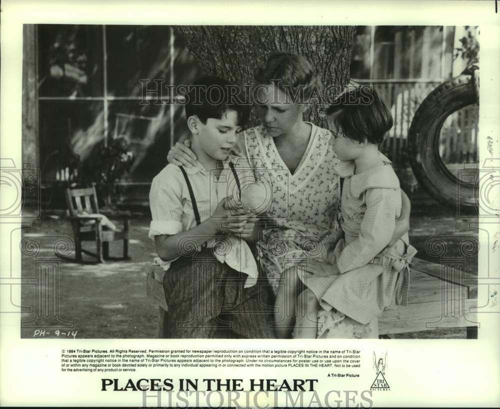 1984 Press Photo Sally Field, Yankton Hatten, Gennie James, Places in the Heart- Historic Images