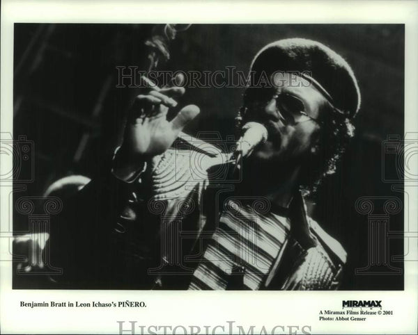 2001 Press Photo Actor Benjamin Bratt in scene from the movie Pinero ...